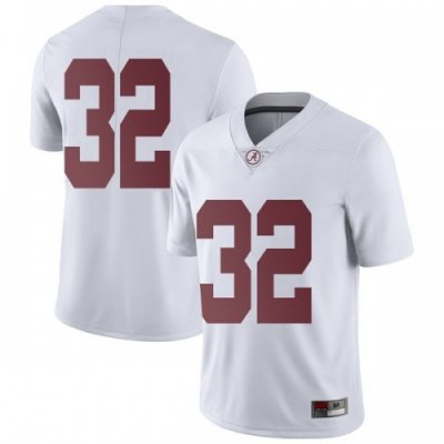 Men's Alabama Crimson Tide #32 Dylan Moses White Limited NCAA College Football Jersey 2403JYXU8